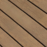 X-treme Giebelbrett - Glatt - Braun - Varibo - 1,8 x 10 x 185 cm