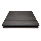 X-treme Terrassendiele - Zweiseitig - Dunkelbraun - Clip - 2 x 13,7 x 185 cm