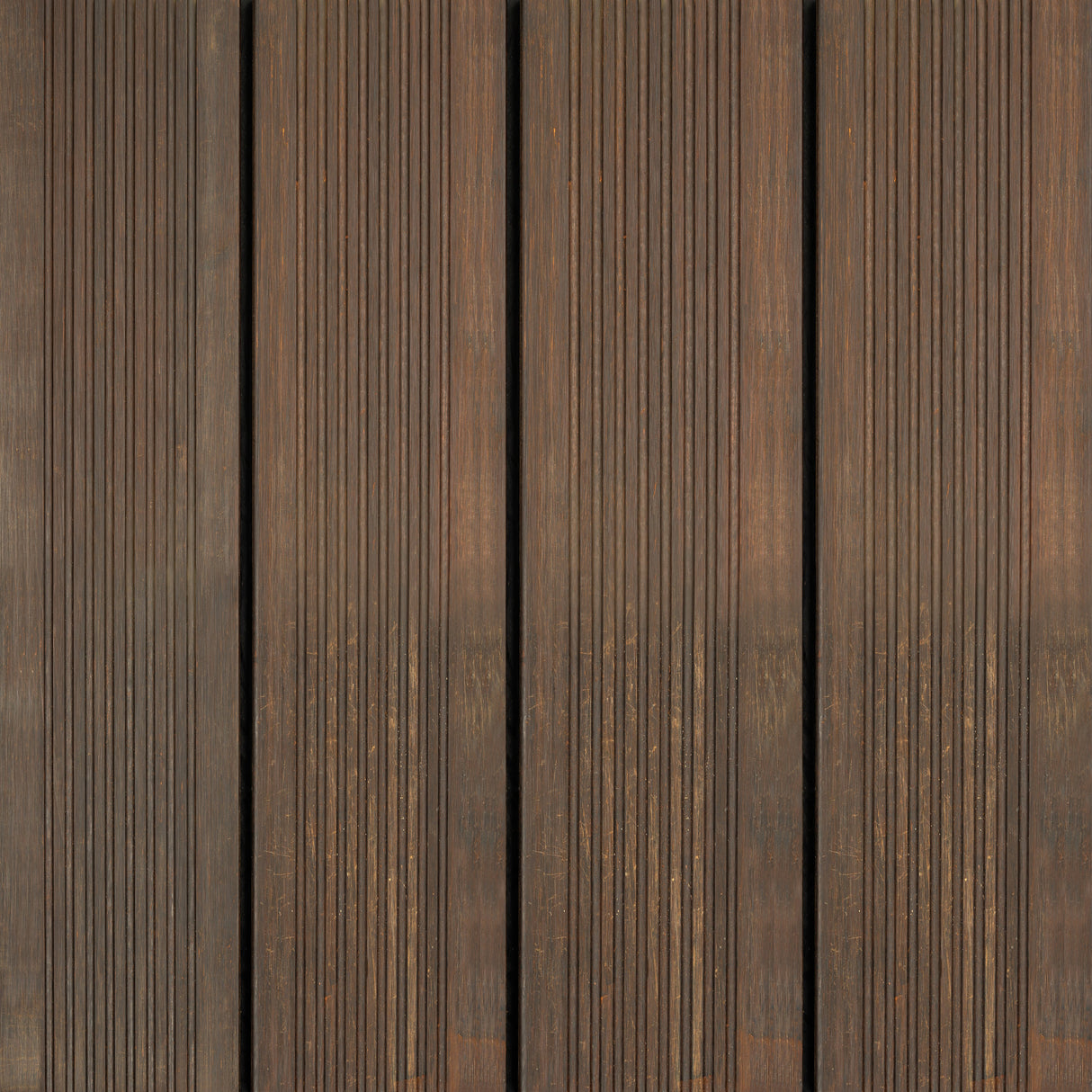 X-treme Terrassendiele - Zweiseitig - Dunkelbraun - Clip - 2 x 13,7 x 185 cm