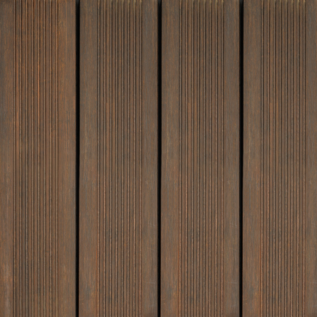 X-treme Decking Board - Zweiseitig - Dunkelbraun - Clip - 2 x 15,5 x 185 cm