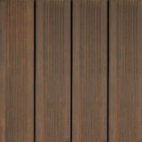 X-treme Decking Board - Zweiseitig - Dunkelbraun - Clip - 2 x 15,5 x 185 cm