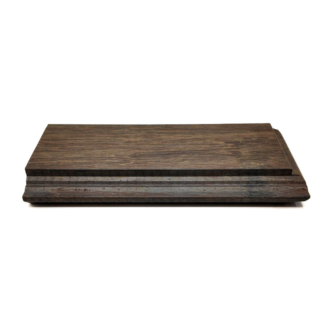 X-treme Giebelbrett - Glatt - Dunkelbraun - Varibo - 1,8 x 6,5 x 185 cm