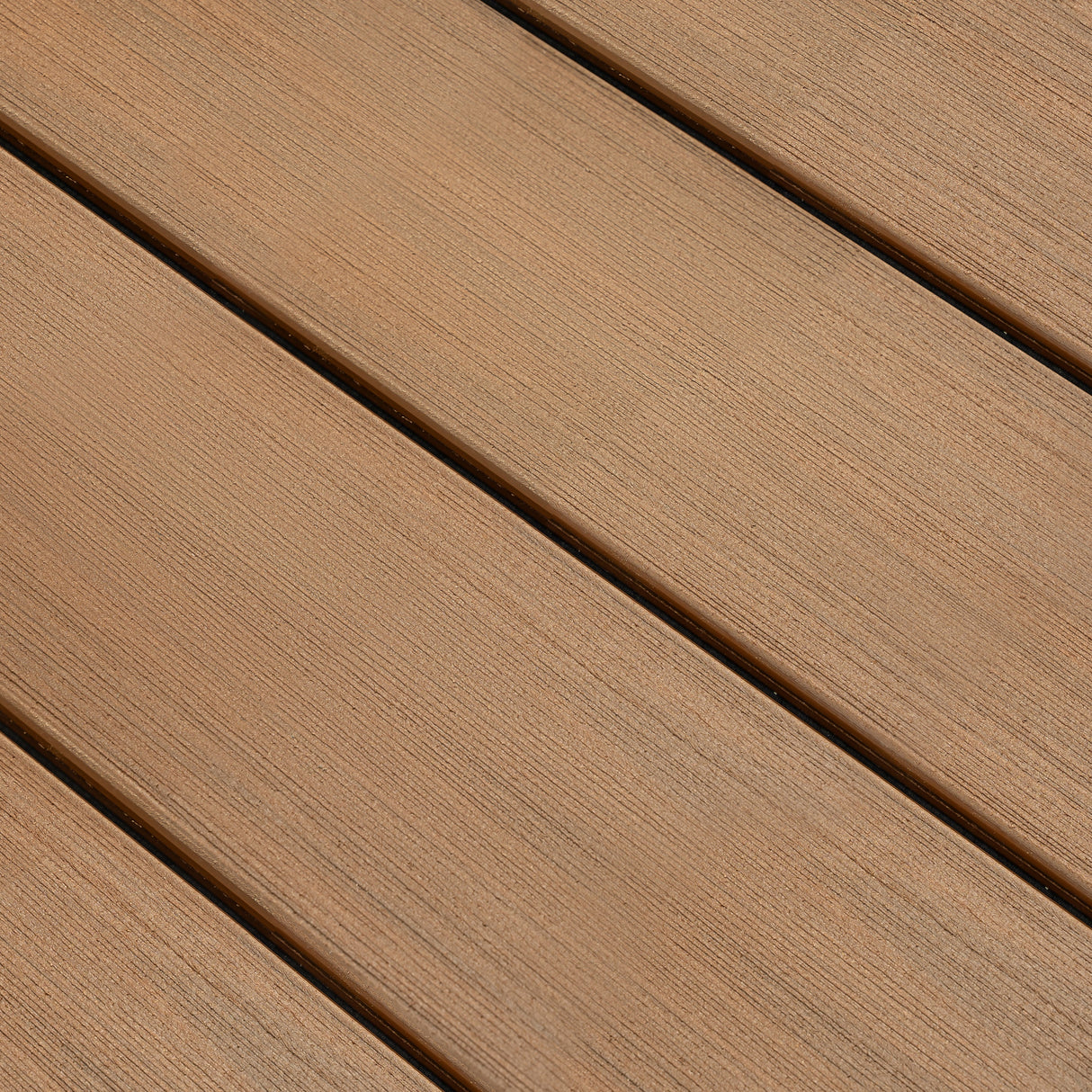 Terrassendiele - Glatt - Braun - COEX - 2,1 x 15 x 240 cm