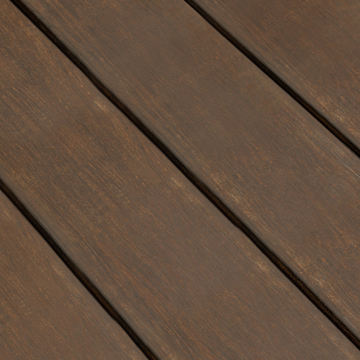 X-treme Terrassendiele - Zweiseitig - Dunkelbraun - Clip - 3 x 13,7 x 185 cm