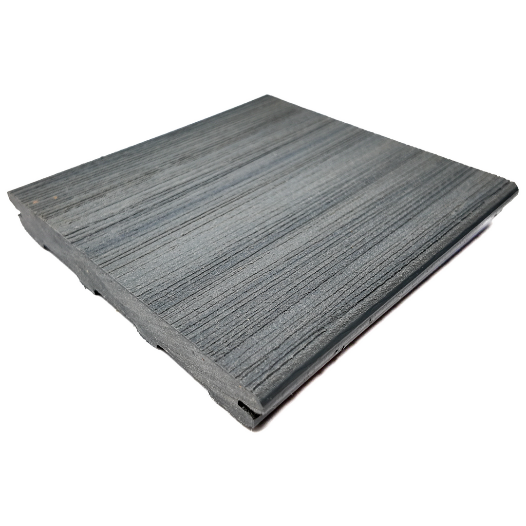 Terrassendiele - Glatt - Grau - COEX - 2,1 x 15 x 200 cm