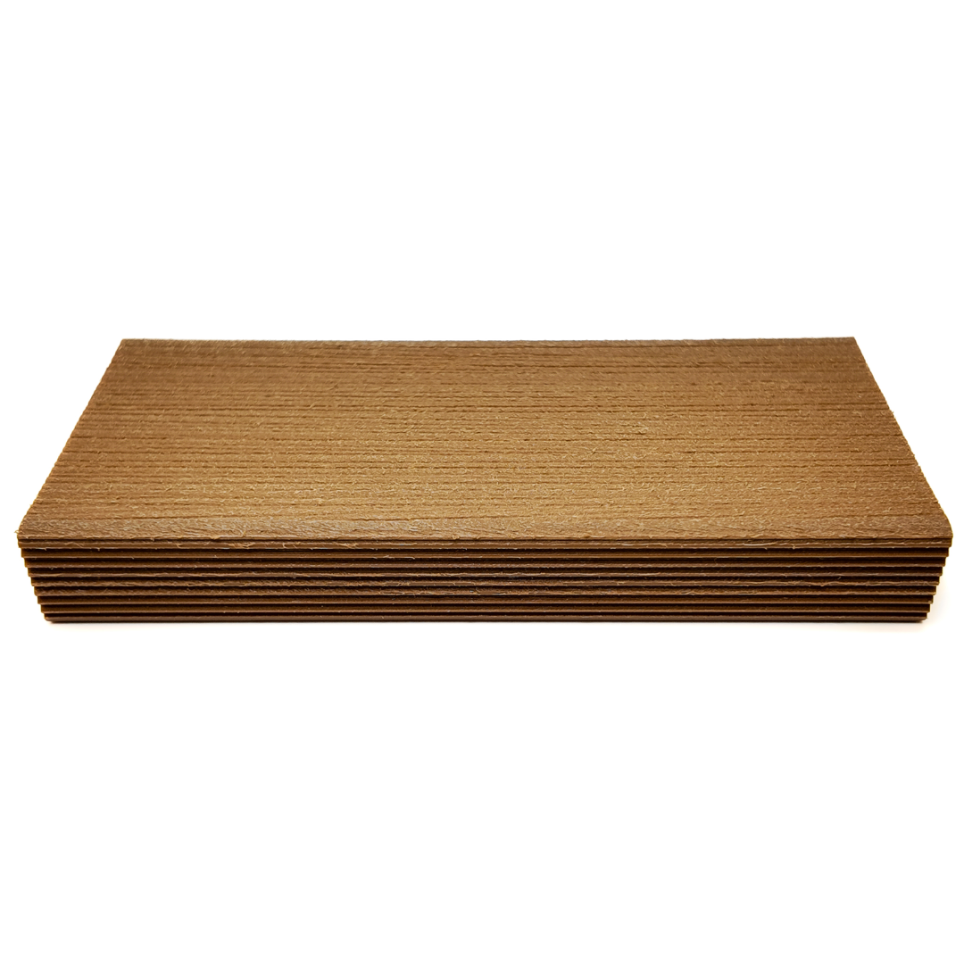 Abdeckplatte - Glatt - Hellbraun - Abdeckplatte - 2 x 7 x 200 cm