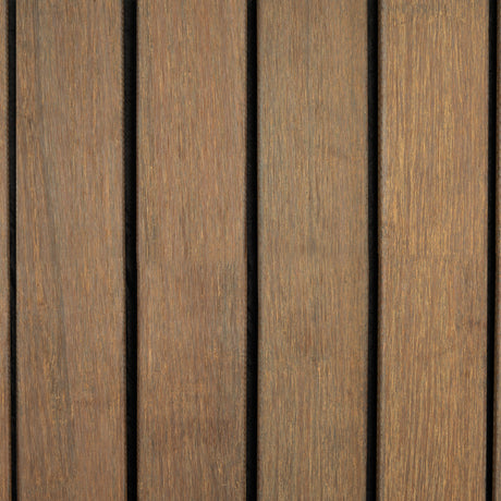 X-treme Giebeldiele - Glatt - Braun - Grad einzeln - 2 x 6,4 x 185 cm