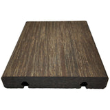 X-treme Giebeldiele - Glatt - Braun - Grad gebogen - 2 x 11,9 x 185 cm