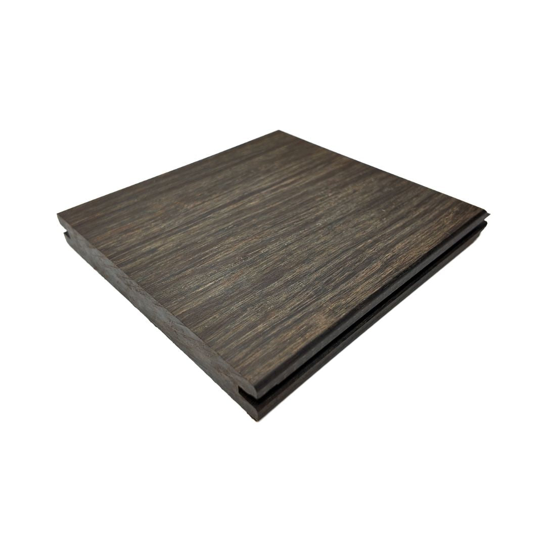 X-treme Terrassendiele - Glatt - Dunkelbraun - Varibo - 1,8 x 13,7 x 185 cm