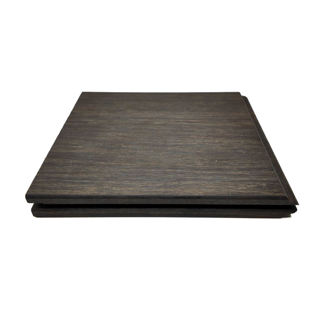 X-treme Terrassendiele - Glatt - Dunkelbraun - Varibo - 1,8 x 13,7 x 185 cm