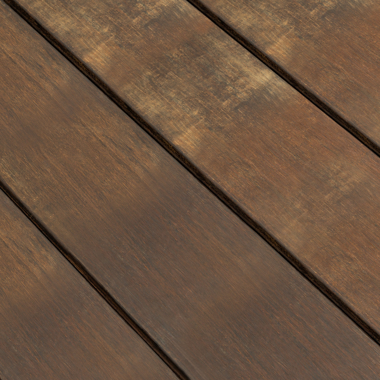 X-treme Terrassendiele - Zweiseitig - Dunkelbraun - Clip - 2 x 13,7 x 185 cm