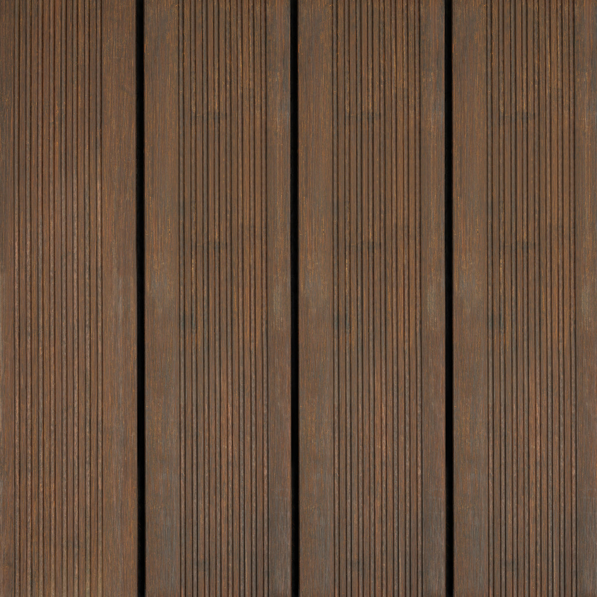 X-treme Decking Board - Zweiseitig - Dunkelbraun - Clip - 2 x 15,5 x 185 cm
