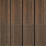 X-treme Giebelbrett - Doppelseitig - Dunkelbraun - Clip - 2 x 17,8 x 185 cm