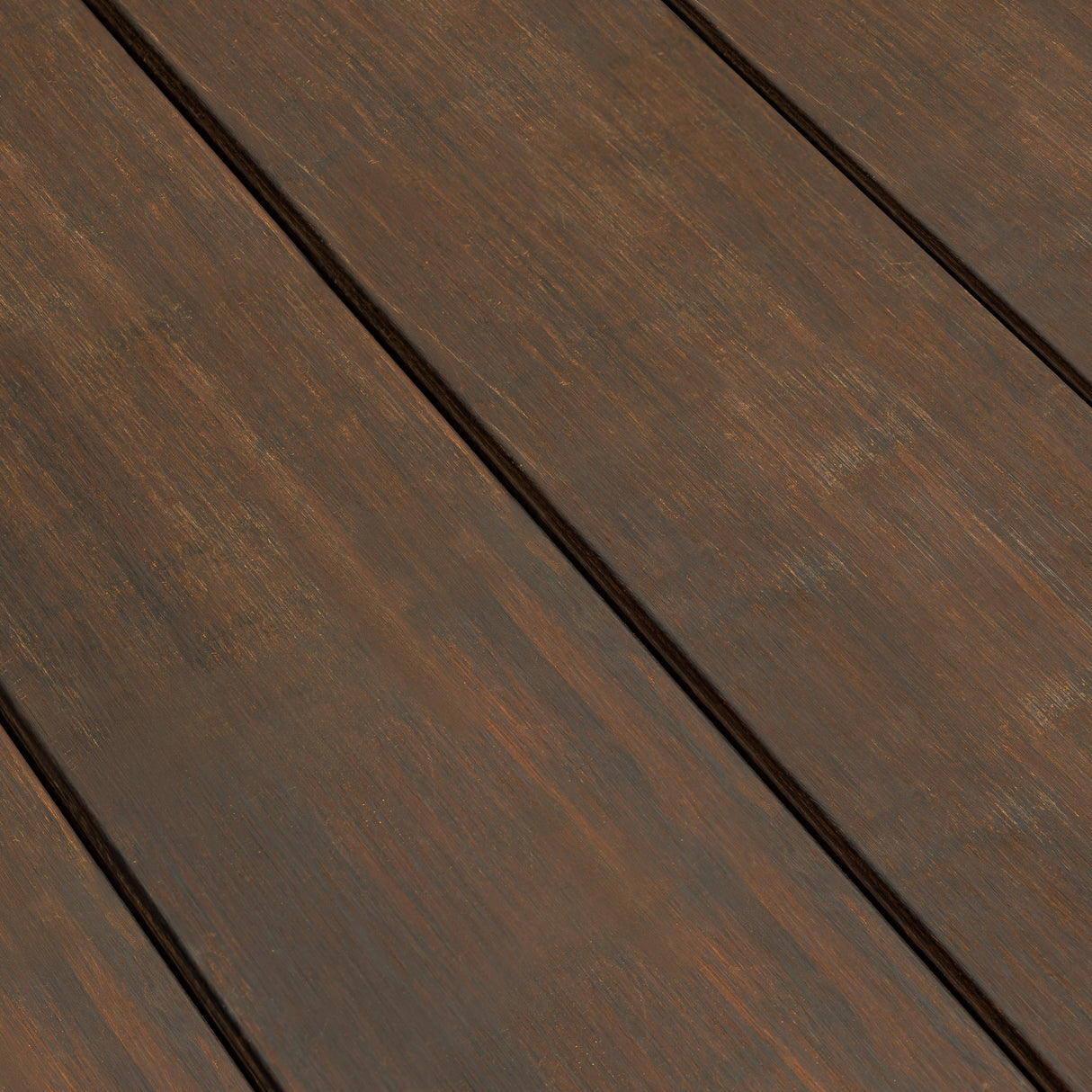 X-treme Terrassendiele - Glatt - Dunkelbraun - Clip gebogen - 2 x 15,5 x 185 cm