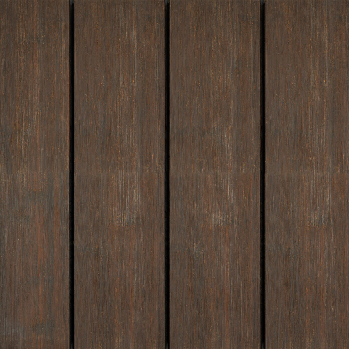 X-treme Terrassendiele - Glatt - Dunkelbraun - Clip gebogen - 2 x 15,5 x 185 cm