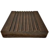 X-treme Terrassendiele - Zweiseitig - Dunkelbraun - Clip - 3 x 13,7 x 185 cm