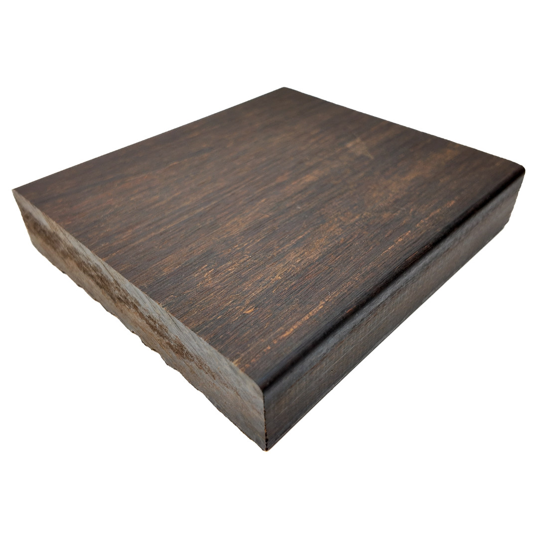 X-treme Terrassendiele - Zweiseitig - Dunkelbraun - Clip - 3 x 13,7 x 185 cm