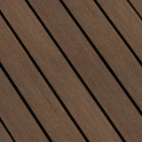 X-treme Giebelbrett - Glatt - Braun - Varibo - 1,8 x 10 x 185 cm