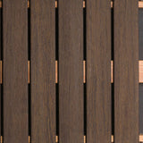 X-treme Giebelbrett - Glatt - Dunkelbraun - Varibo - 1,8 x 6,5 x 185 cm