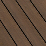 X-treme Terrassendiele - Glatt - Dunkelbraun - Varibo - 1,8 x 13,7 x 185 cm