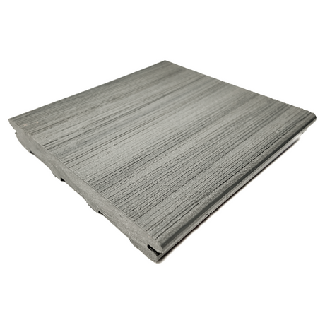 Terrassendiele - Glatt - Grau - COEX - 2,1 x 15 x 200 cm