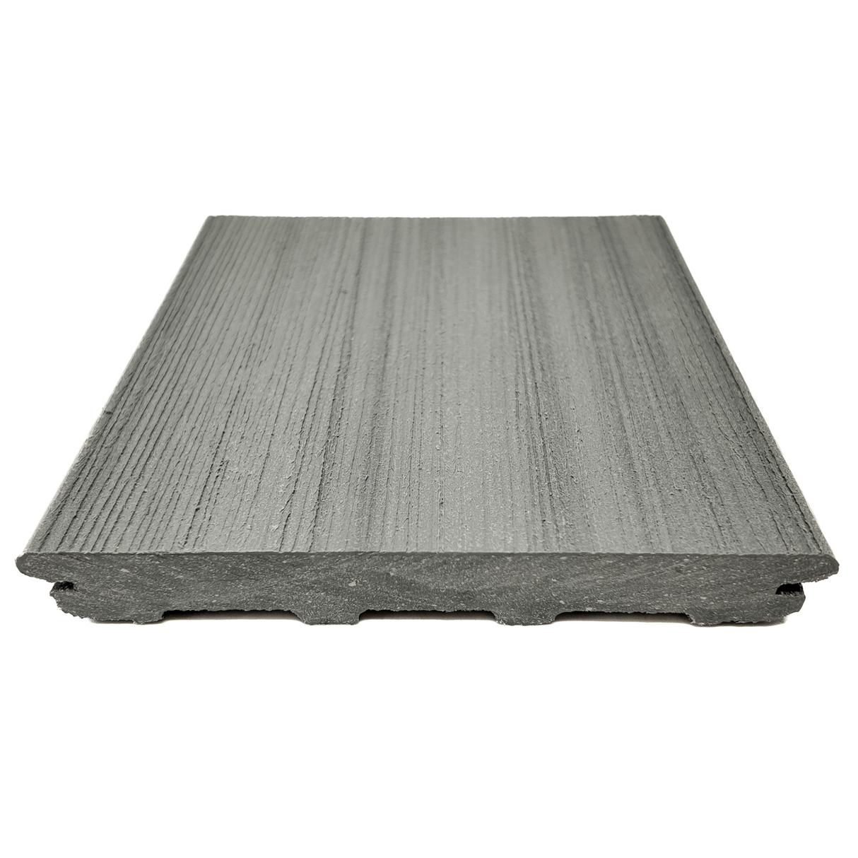 Terrassendiele - Glatt - Grau - COEX - 2,1 x 15 x 200 cm