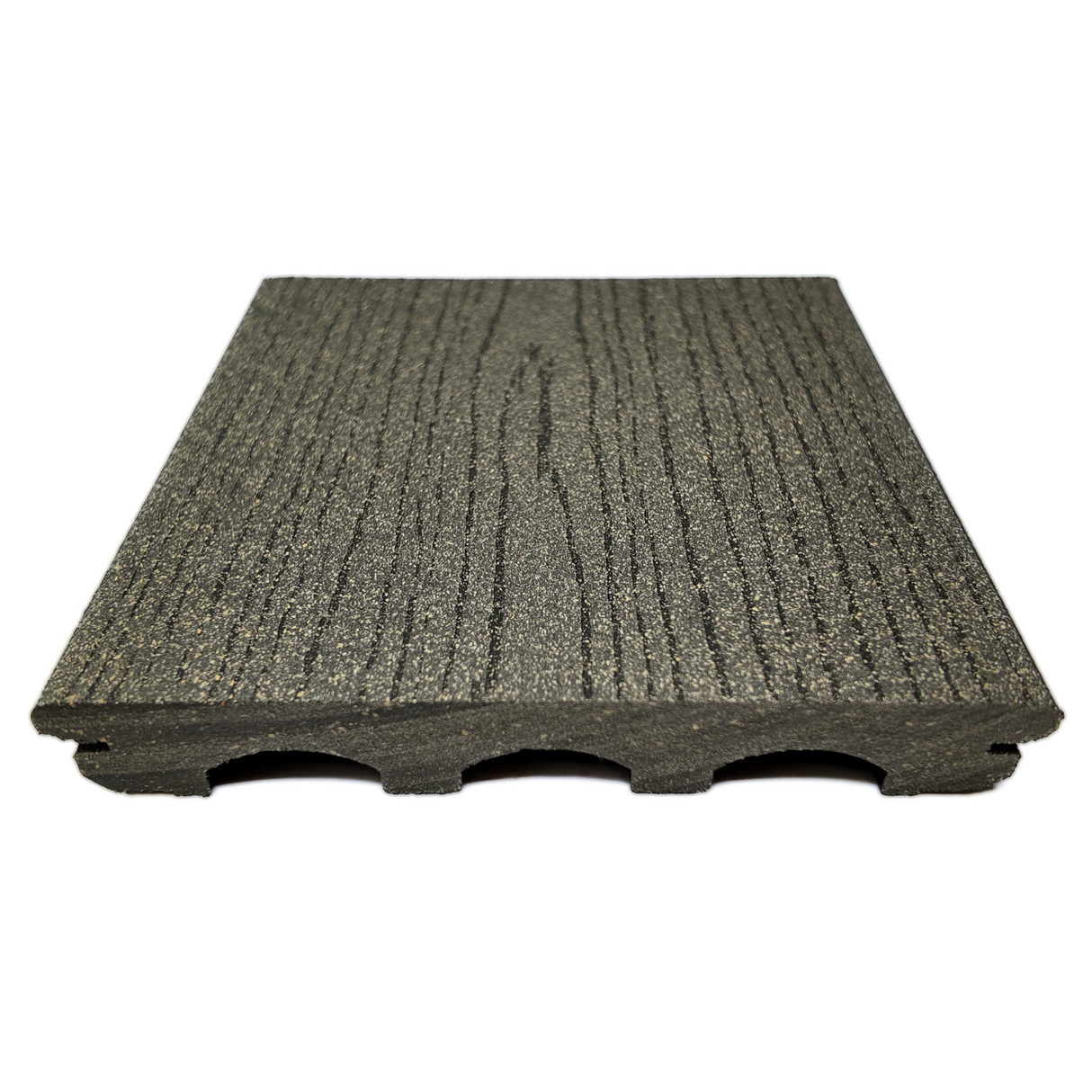 Terrassendiele - Strukturiert - Grau - Clip - 2,1 x 15 x 210 cm