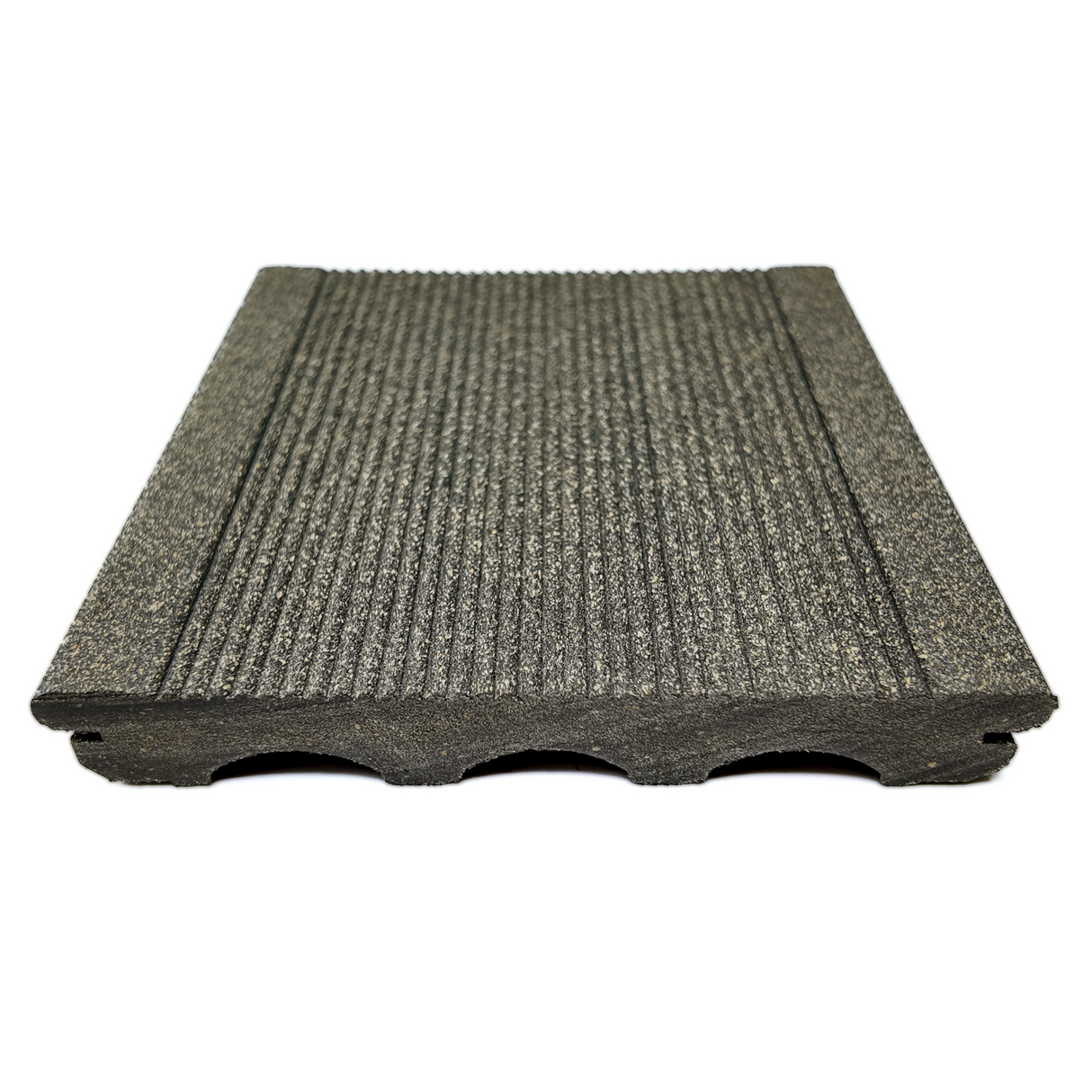 Terrassendiele - Strukturiert - Grau - Clip - 2,1 x 15 x 240 cm
